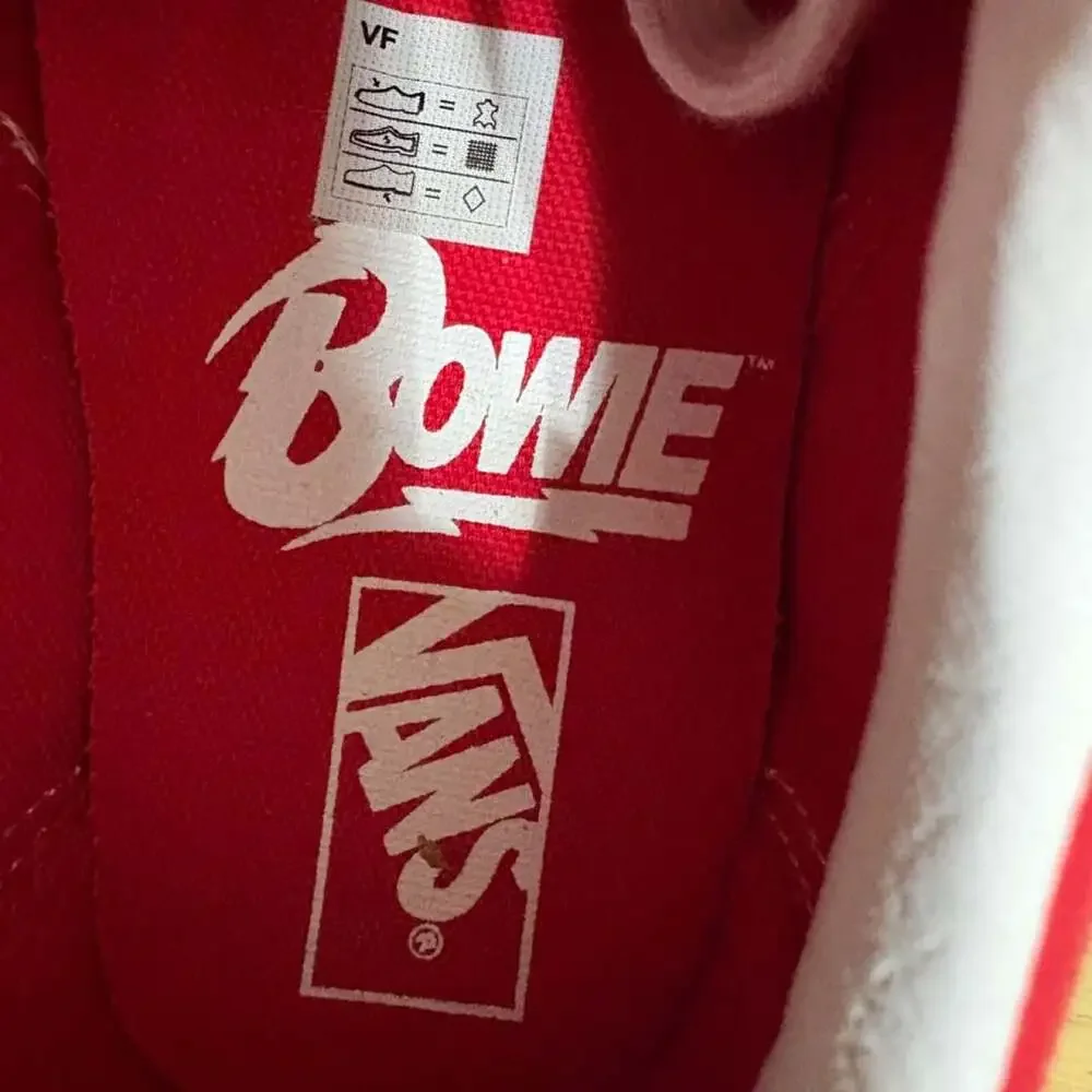 Vans Old Skool David Bowie Aladdin Sane Sneakers Size 9.5